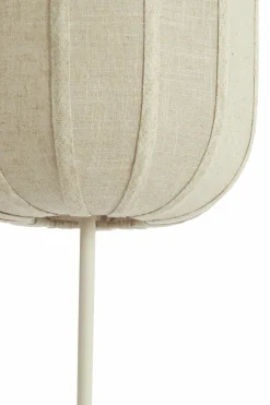 Light en Living Tafellamp SOLUNE Ø25x70 cm – Naturel & Crème | Light & Living