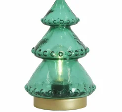 Light en Living Tafellamp LED Ø12x18.5 cm TREE groen-blauw+goud
