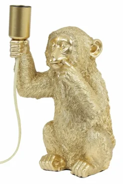 Light en Living Tafellamp aap goud