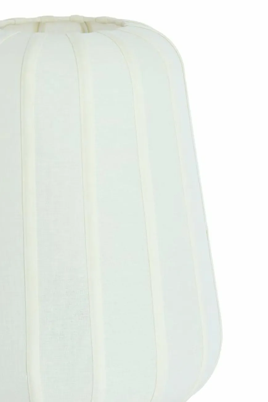 Light en Living Tafellamp Ø20x29 cm BIBURY hout print donker bruin+wit
