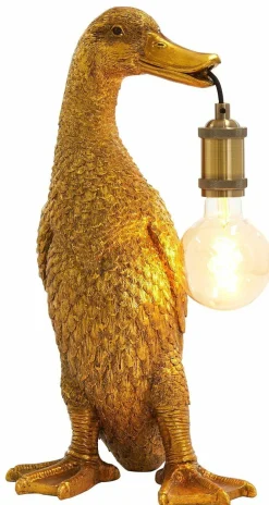 Light en Living Tafellamp 32x31x65 cm DUCK antiek brons