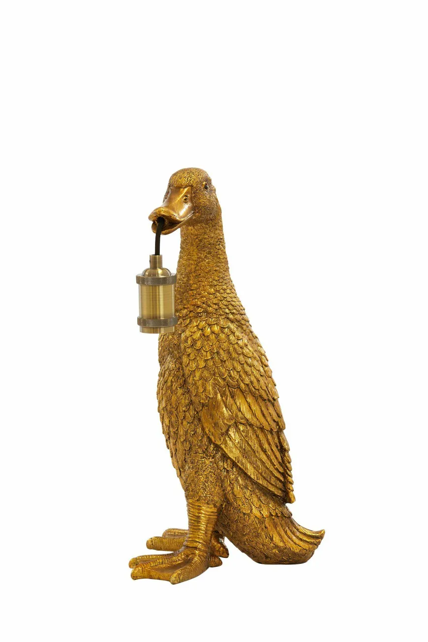 Light en Living Tafellamp 32x31x65 cm DUCK antiek brons