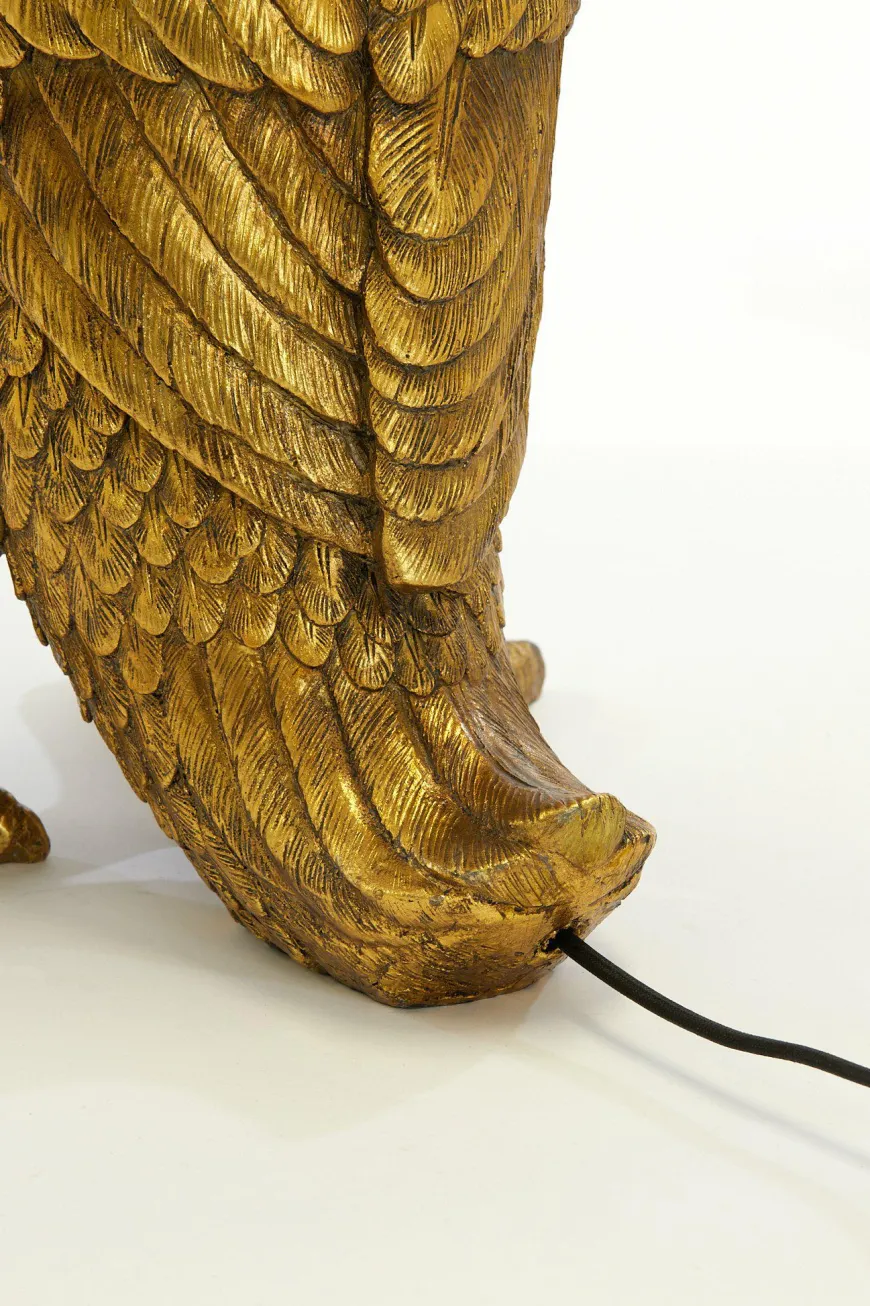 Light en Living Tafellamp 32x31x65 cm DUCK antiek brons