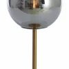 Light en Living Tafellamp Ø20x43 cm MEDINA glas smoke+goud