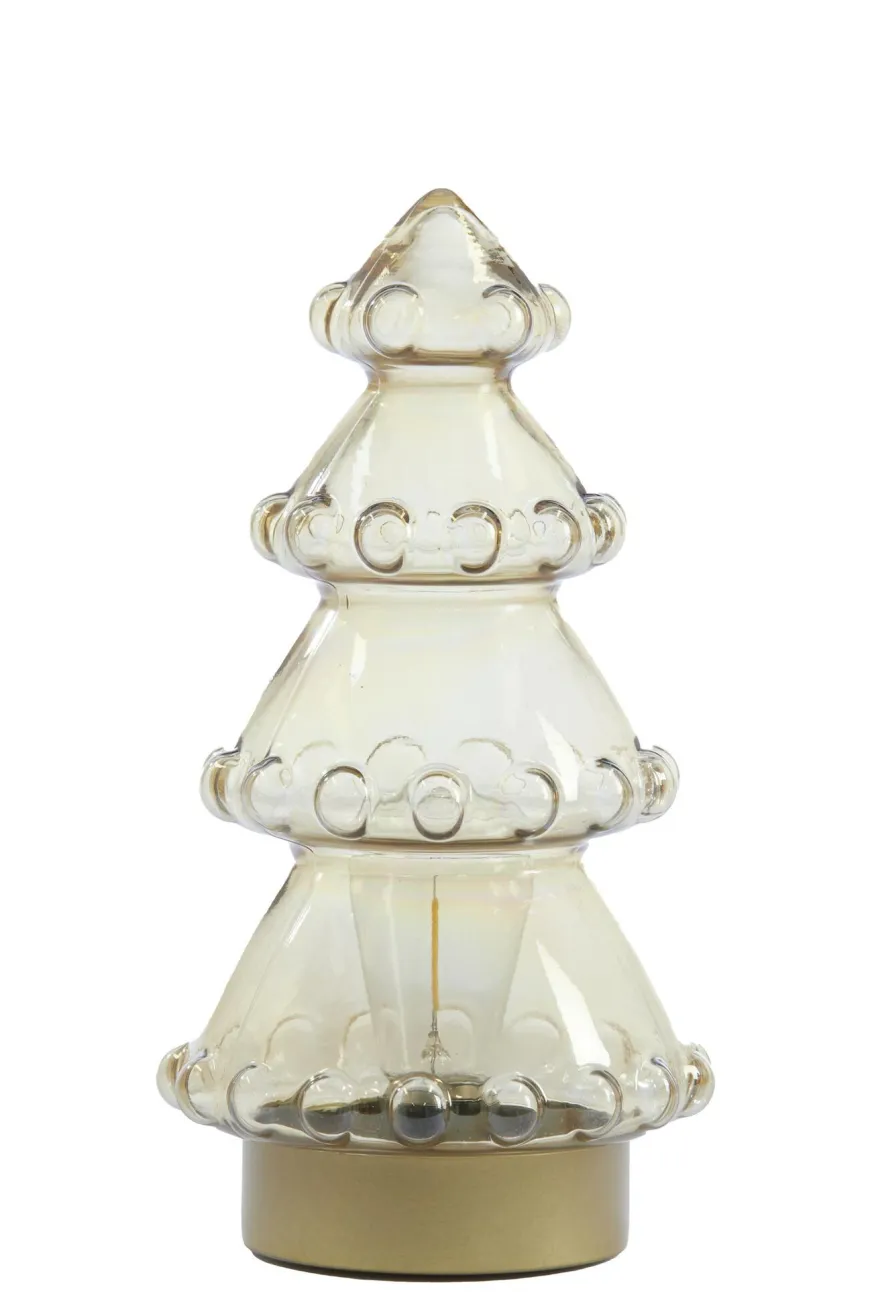 Light en Living Tafellamp LED Ø15x28.5 cm TREE olie geel+goud