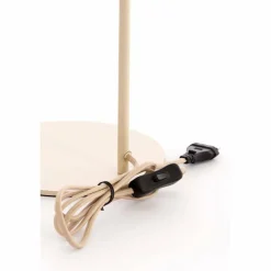 Light en Living Tafellamp 31,5x20x61 cm BISHO glas bruin+zand