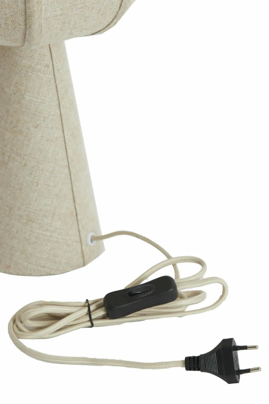 Light en Living Tafellamp Ø23x40 cm SORELLA linnen naturel
