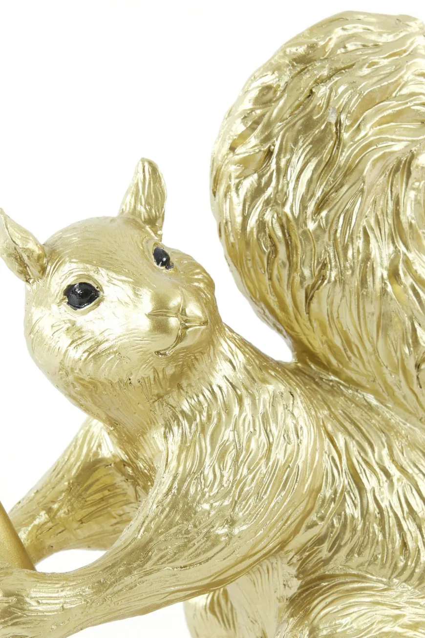Light en Living Tafellamp E14 22,5x25 cm SQUIRREL goud