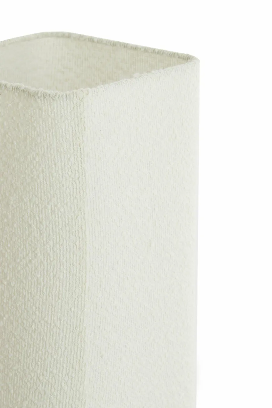 Light en Living Tafellamp 21,5X21,5X50,5 Cm WYN hout D Bruin+Boucl Creme