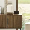 Light en Living Tafellamp 22,5x15x37,5 cm LECCE donkerbruin + touw naturel