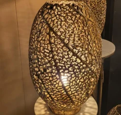 Light en Living Tafellamp SINULA goud - 2 maten