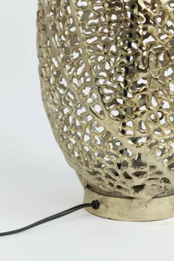 Light en Living Tafellamp SINULA goud - 2 maten