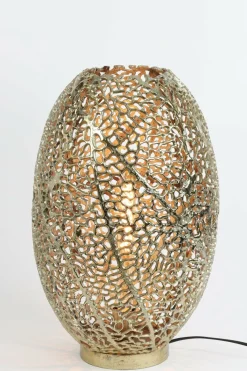 Light en Living Tafellamp SINULA goud - 2 maten