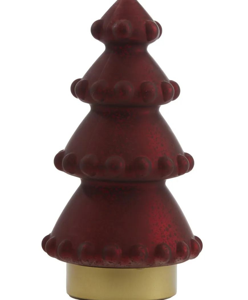 Light en Living Tafellamp LED Ø15x28.5 cm TREE metallic mat rood+goud