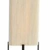 Light en Living Tafellamp 21,5X21,5X50,5 Cm WYN Mat zwart+touw creme