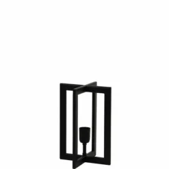 Light en Living Tafellamp 21x21x30 cm MACE mat zwart