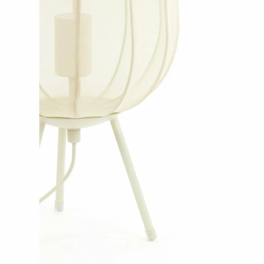 Light en Living Tafellamp Ø25x45 cm PLUMERIA zand
