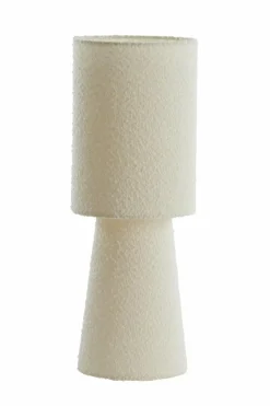 Light en Living Tafellamp Ø20x57,5 cm MICKY bouclé crème