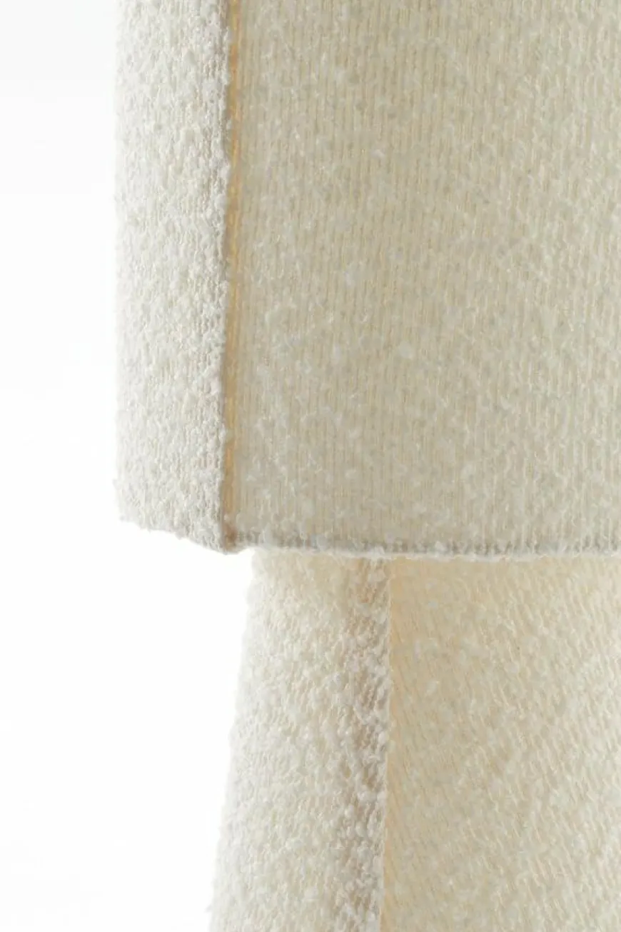 Light en Living Tafellamp Ø20x57,5 cm MICKY bouclé crème