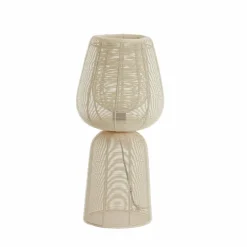 Light en Living Tafellamp Ø24x54 cm ABOSO crème