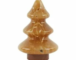 Light en Living Tafellamp LED Ø19x28 cm TREE glas karamel+koper