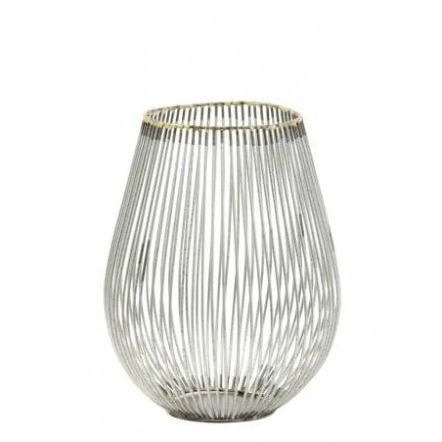 Light en Living Theelicht Ø16x20 cm VENADE antiek zilver