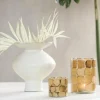 Light en Living Theelicht Ø10x11 cm DRONERO glas transparant+bruin
