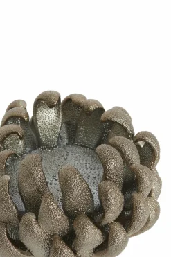 Light en Living Theelicht Ø10,5x7,5 cm SERINA porselein brons