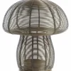 Light en Living Theelicht Ø20x24 cm MUSHROOM antiek brons
