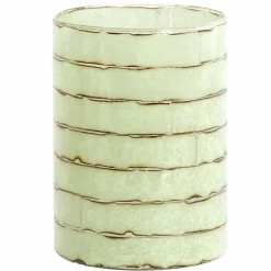 Light en Living Theelicht Ø14x20 cm DRONERI glas helder+mint groen