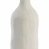Light en Living Vaas deco 9x8x40 cm TEODORA crème