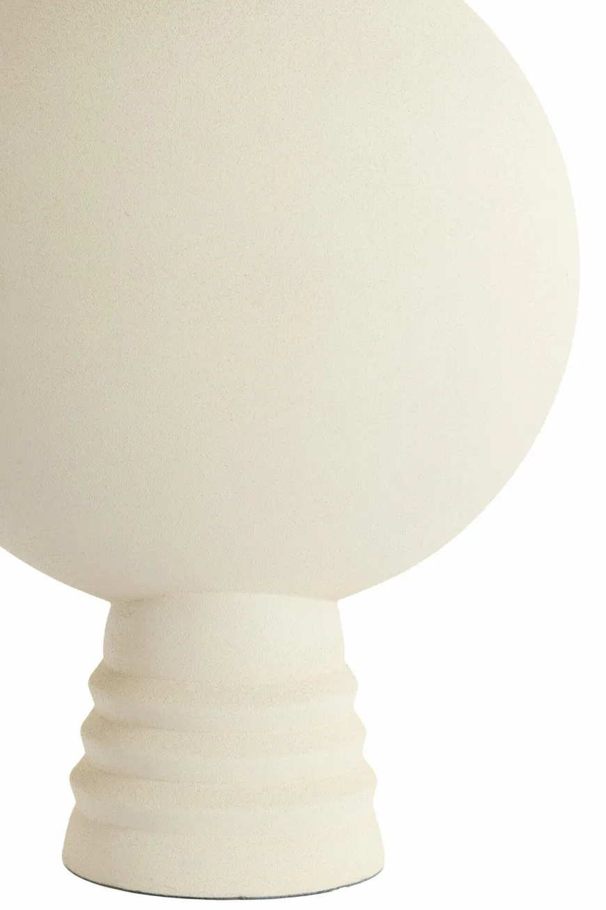 Light en Living Vaas deco Ø18X54,5 cm KAVANSI mat creme