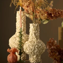 Light en Living Vaas deco Ø27.5x46.5 cm GYULA crème