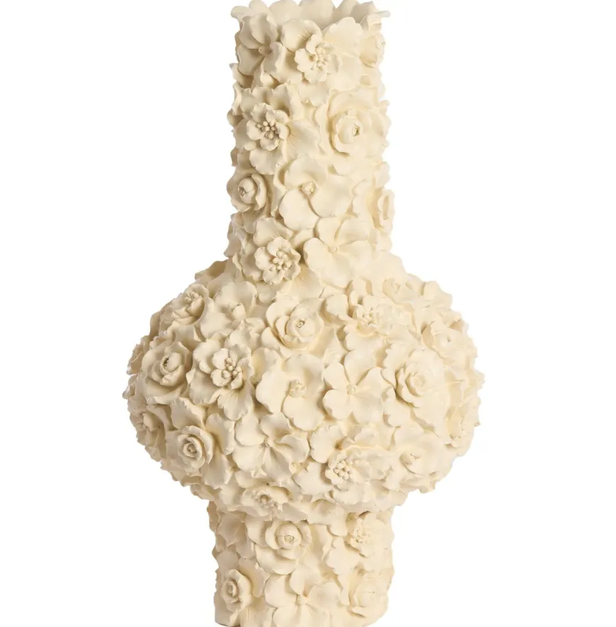 Light en Living Vaas deco Ø27.5x46.5 cm GYULA crème
