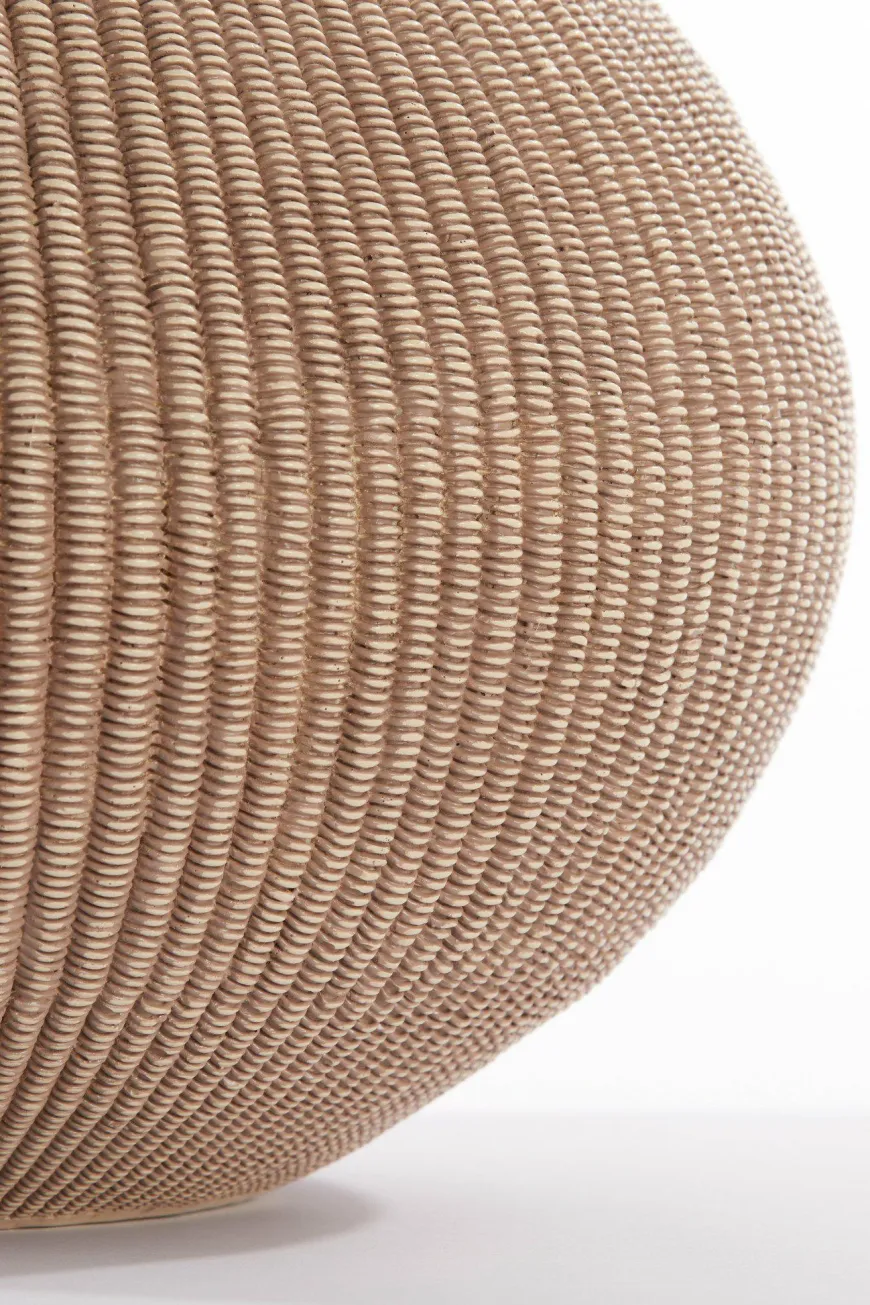 Light en Living Vaas deco Ø35x26,5 cm VALERIE licht bruin