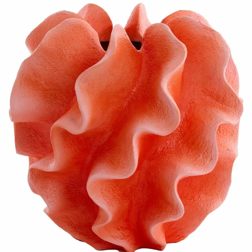 Light en Living Vaas deco Ø32,5X31 cm SHARUNA coral