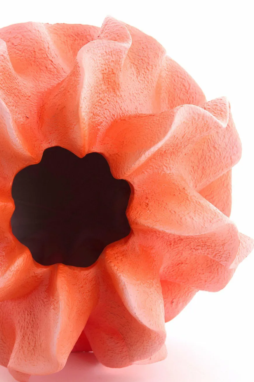 Light en Living Vaas deco Ø32,5X31 cm SHARUNA coral
