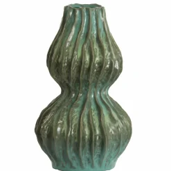 Light en Living Vaas deco Ø19x31,5 cm VANIA keramiek blauw