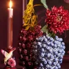Light en Living Vaas deco Ø18,5x28 cm BUTANG keramiek metallic rood