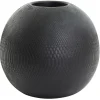 Light en Living Vaas deco Ø30x27,5 cm SKELD zwart