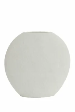 Light en Living Vaas deco 51x14x50 cm RENDA crème