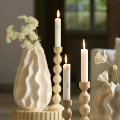 Light en Living Vaas Deco Ø22,5X37,5 cm NELANI mat crème