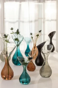 Light en Living Vaas deco Herley zwart