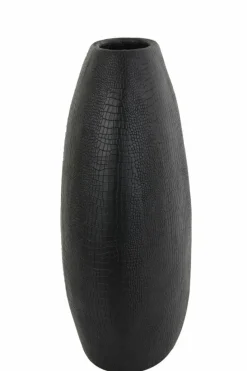 Light en Living Vaas deco 35x20,5x49,5 cm MAMBAS zwart