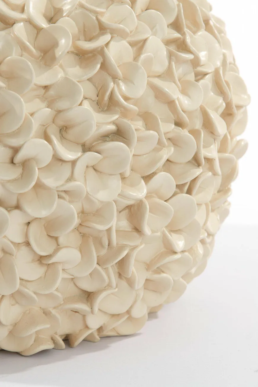 Light en Living Vaas deco Ø38x23 cm PHYLIA crème