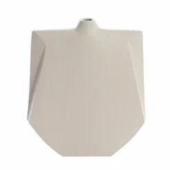 Light en Living Vaas deco 27,5x7x32,5 cm MAKAHA crème