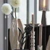 Light en Living Vaas deco 25,5x21,5x42,5 cm CHIADO glans beige