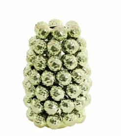 Light en Living Vaas deco Ø18,5x28 cm BUTANG keramiek metallic licht groen
