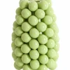 Light en Living Vaas deco Ø18X28 cm BOYANG keramiek shiny groen