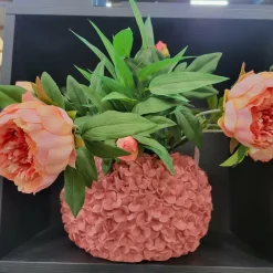 Light en Living Vaas deco Ø38x23 cm PHYLIA coral